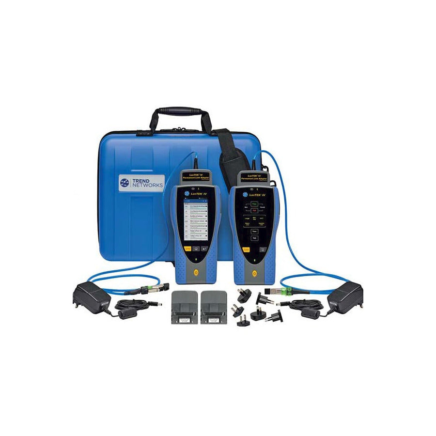 TREND Networks LT4-3000FS Bundle - LanTEK IV-S 3000MHz + FiberTEK IV + Accessories + Sapphire 1 Year