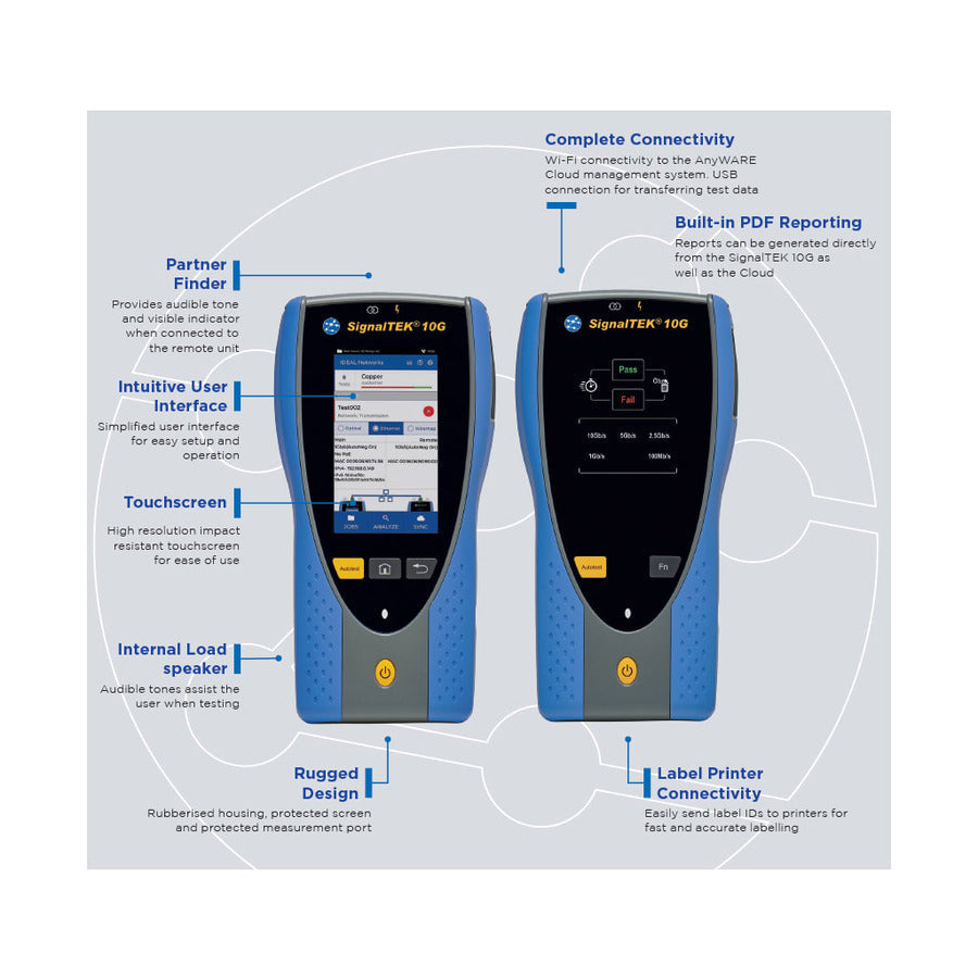 TREND Networks TRADE157003 SignalTEK 10G Pro -TRADE-IN with fiber and network