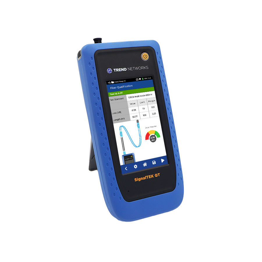 TREND Networks R166001 SignalTEK QT Pro Qualifier - Copper/Fiber/Wi-Fi