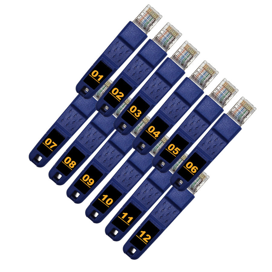 TREND Networks R166020 SignalTEK QT 12 Pack of 12 RJ45 plug remotes