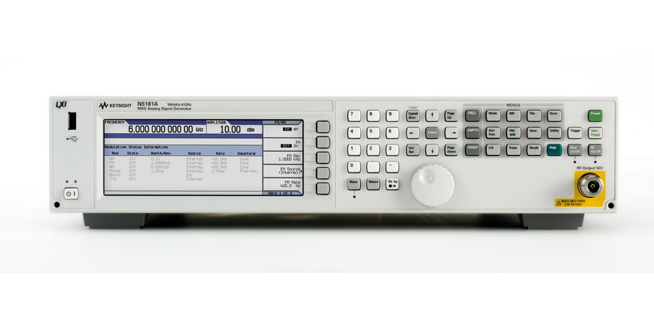 Keysight N5181A 506 UNT MXG RF Analog Signal Generator (100 kHz to 6 GHz)