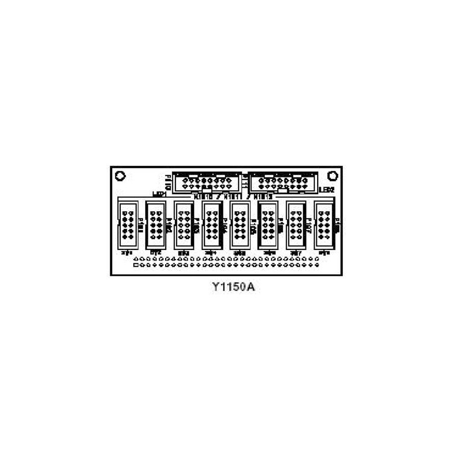 Keysight Y1150A Distribution Board, For (8) N181x SPDT Switches, Connects to 34945EXT