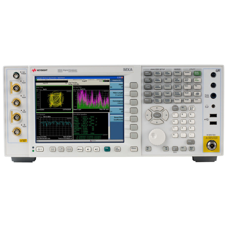 Keysight N9020A-503 B25 EA3 P03 PFR SSD Win10 MXA Signal Analyzer (Configured, 10 Hz to 3.6 GHz)
