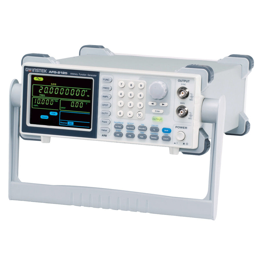 GW Instek AFG-2125 Arbitrary Function Generator, 25 MHz, 20 MS/s, 10 MHz, 10 bit, AFG-2100 Series
