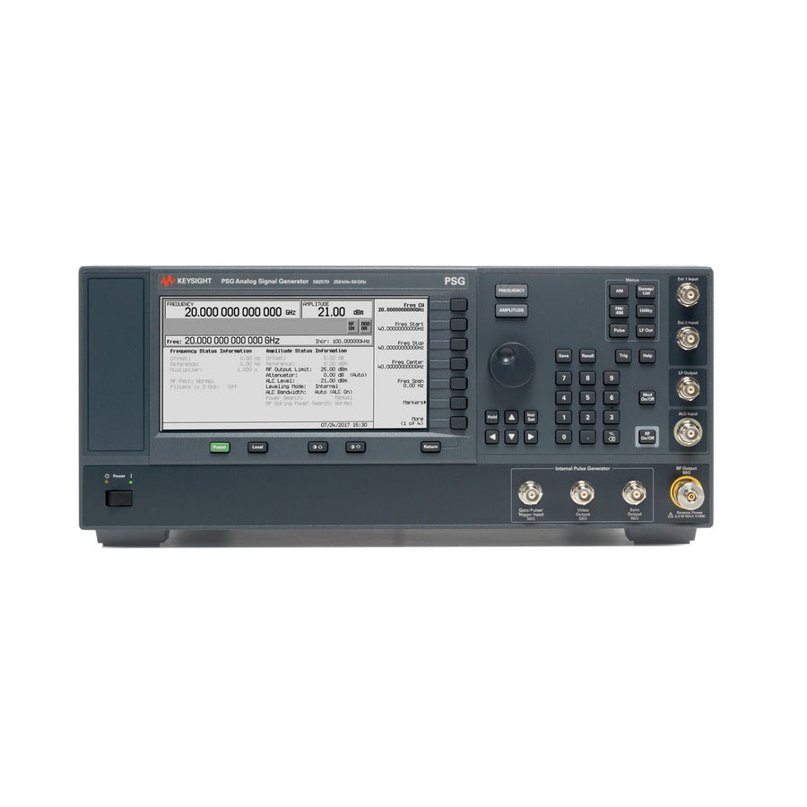 Keysight E8257D 007 521 1E1 1EH 1EU UNW UNX PSG Analog Signal Generator (100 kHz to 67 GHz)