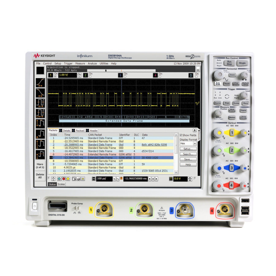 Keysight DSO9104A Infiniium 9000 Series Oscilloscope (1 GHz, 4-Ch)