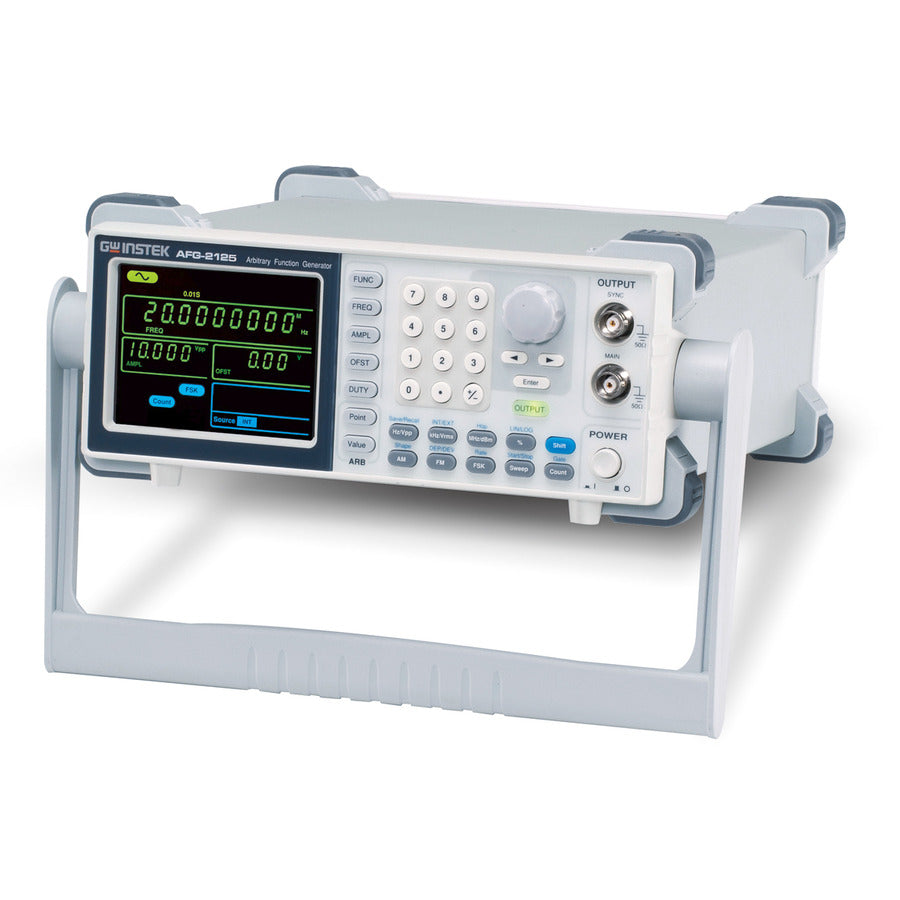 GW Instek AFG-2112 Arbitrary Function Generator, 12 MHz, 20 MS/s, 10 MHz, 10 bit, AFG-2100 Series