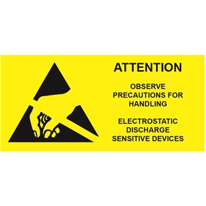 Desco 242110 LABEL, SUSCEPTIBILITY, ENGLISH 25MM X 50MM, ROLL OF 1000