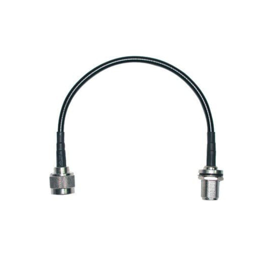 GW Instek GTL-304 RF Cable for GSP-Series Spectrum Analyzer, RG223 Assembly N(P/M)-N(J/F), 280mm