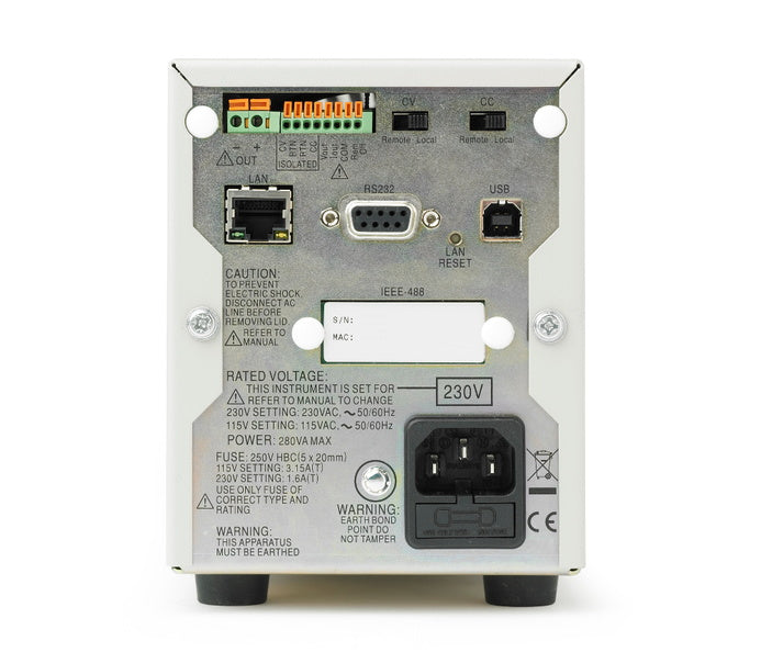 Aim-TTi PLH120-P DC Power Supply, Single Output, 120V, 0.75A, 90W, USB, RS232, LAN, PLH-P Series