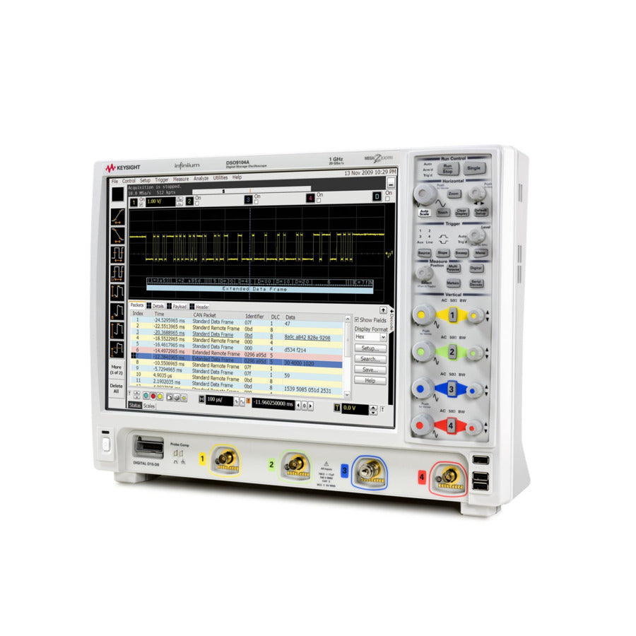 Keysight DSO9104A Infiniium 9000 Series Oscilloscope (1 GHz, 4-Ch)