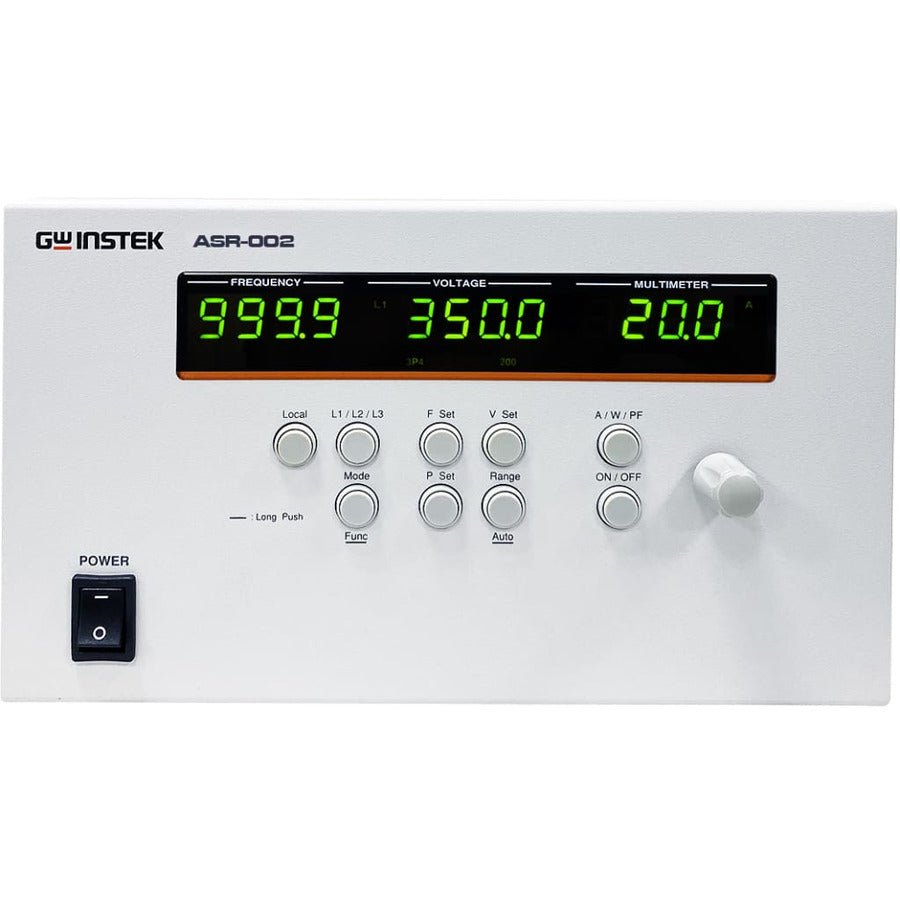 GW Instek ASR-002 External 3-Phase Control Unit, 230 - 240Vac, 50/60Hz, For ASR-2000 Series