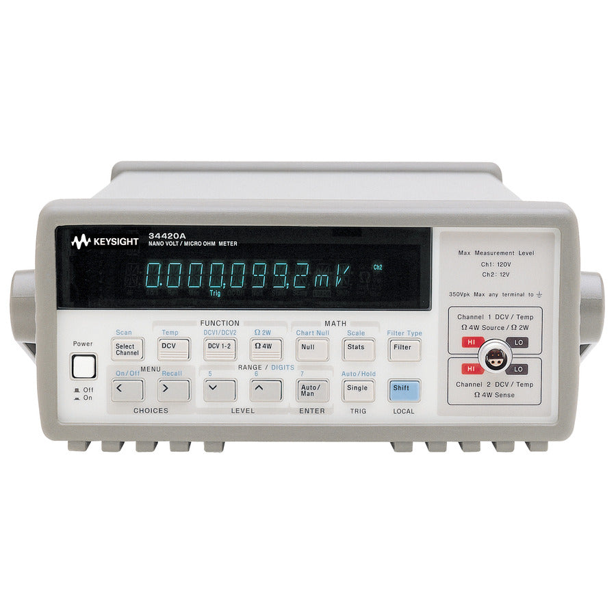 Keysight 34420A Nanovolt / Micro-Ohm Meter