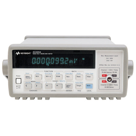 Keysight 34420A Nanovolt / Micro-Ohm Meter