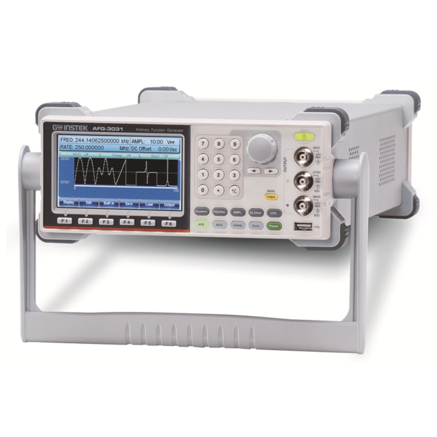 GW Instek AFG-3031 Arbitrary Function Generator, 30 MHz, 1 CH, USB, LAN, AFG-3000 Series