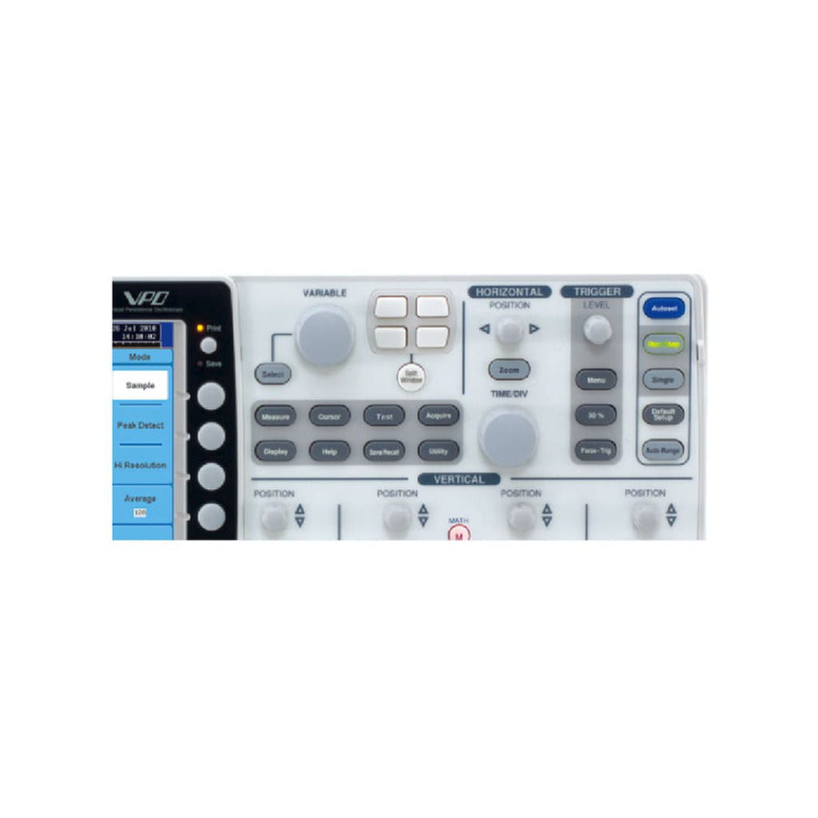 GW Instek GDS-3504 VPO Digital Oscilloscope, 4 Channel, 500MHz, 25kpts, 4GS/s, GDS-3000 Series