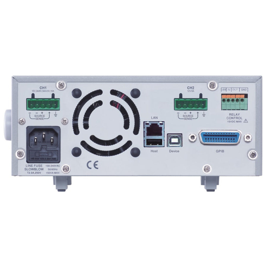 GW Instek PPH-1510D High-Precision DC Power Supply, Dual Output, 45/36 W Per CH, PPH-15xxD Series