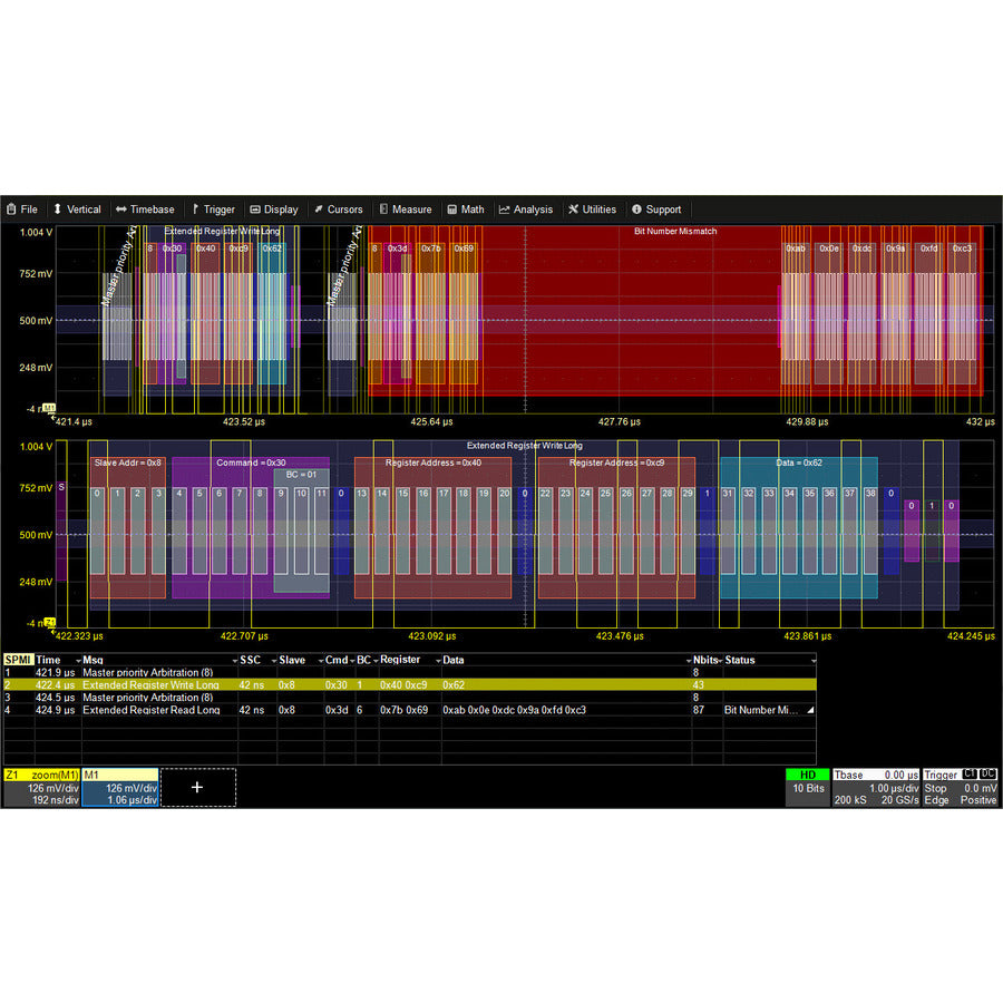 Teledyne Lecroy HDO4K-FLEXRAYBUS TD