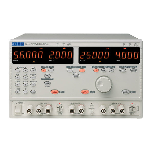 Aim TTi QL564T Dual 0-56V/04A plus 1-6V/3A