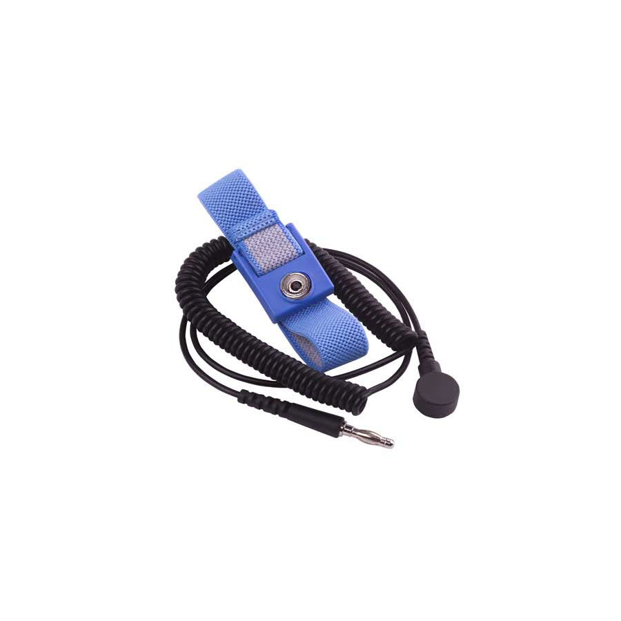Techni-Pro 758ST9805 Wrist Strap, 10mm Snap, 12 ft. Cord