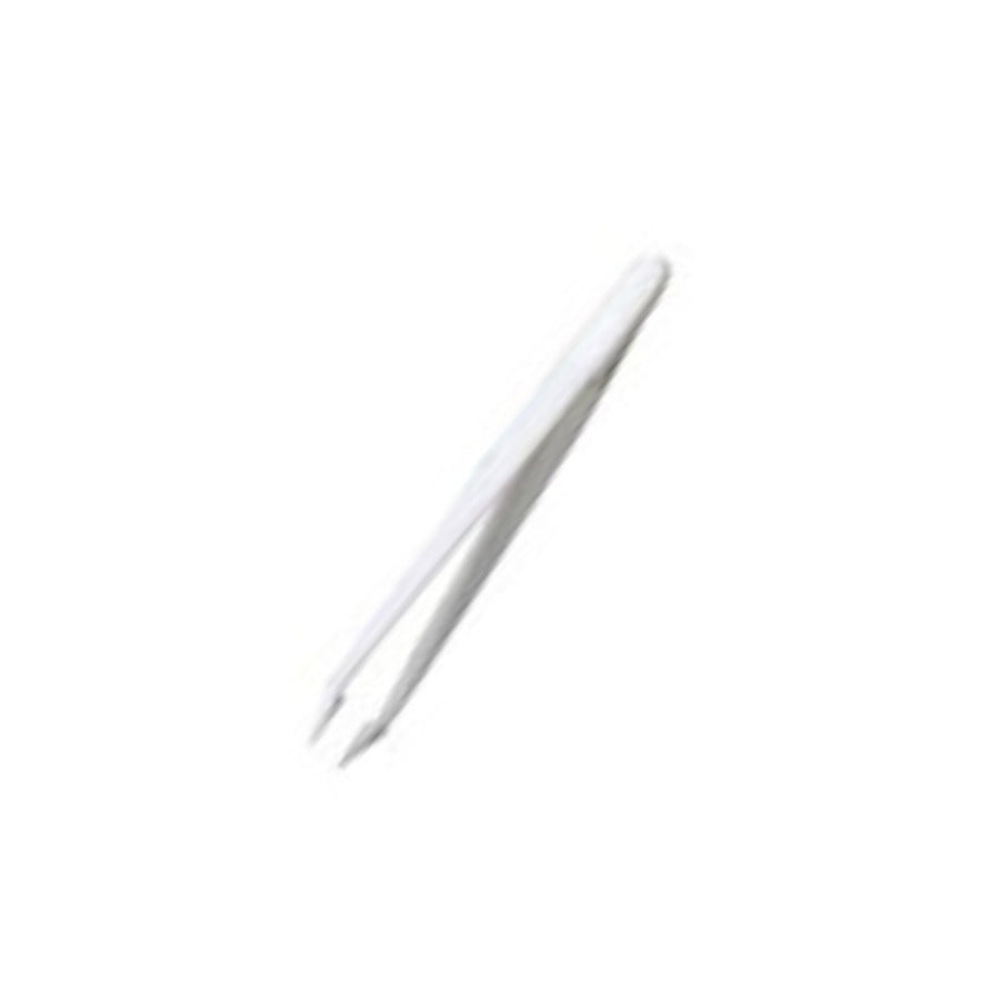 Techni-Pro 758TW007 Tweezers, Plastic, Delrin, Fine, Straight Tips