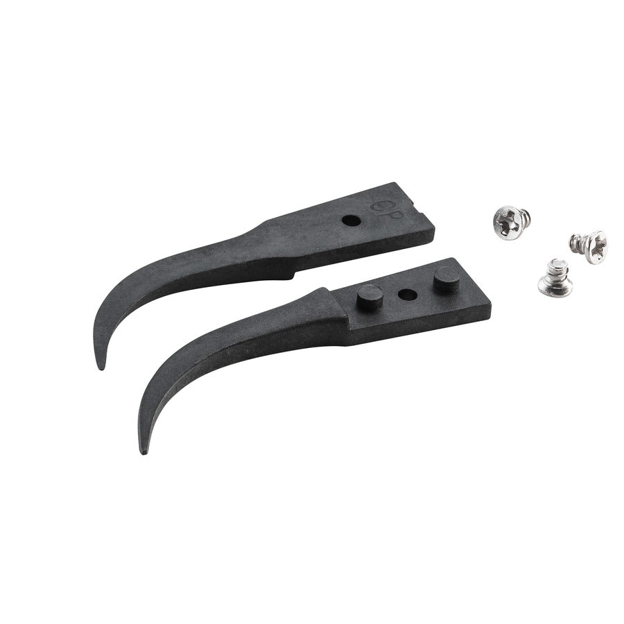 Techni-Pro 758TW241 ESD Plastic Tips, Style 7, Carbon Peek, for 7CPR.SA, Curved, Very Fine, 1.6"