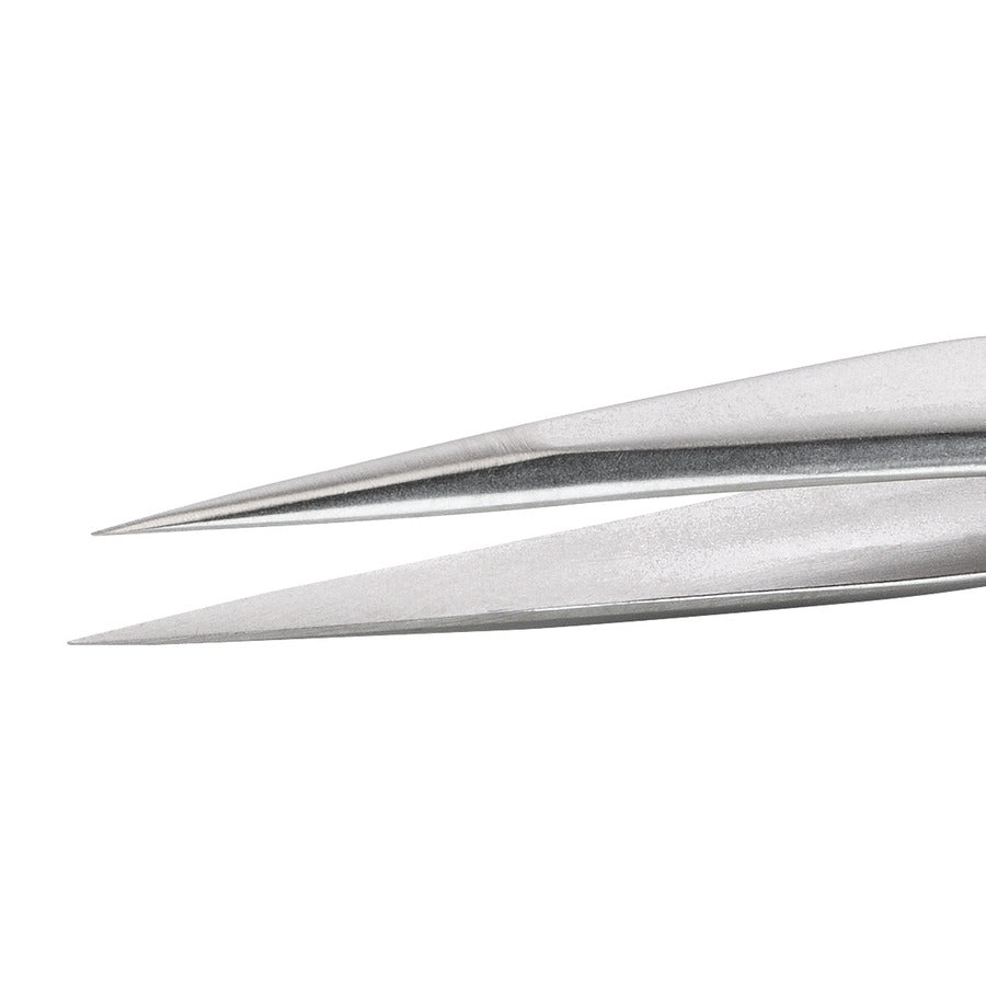 Techni-Pro 758TW244 Mini Tweezers, Style M3, Anti-Acid/Anti-Mag, SS, Fine, Pointed, 2.8"