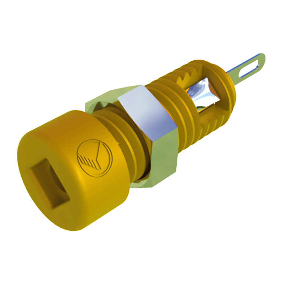 SKS Hirschmann Test & Measurement MBI 1 gelb / yellow