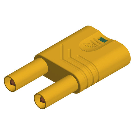SKS Hirschmann Test & Measurement KST S WS gelb/gruen / yellow/green