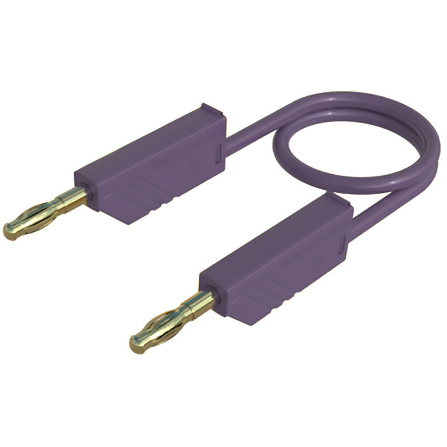 SKS Hirschmann Test & Measurement MLN 50/2,5 violett / violet Au