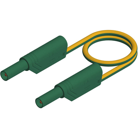 SKS Hirschmann Test & Measurement MLS WS 50/1 gelb/gruen, yellow/green
