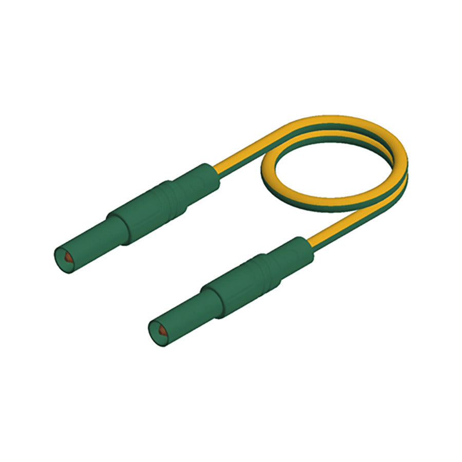 SKS Hirschmann Test & Measurement MLS SIL GG 25/1 gelb/gruen, yellow/green