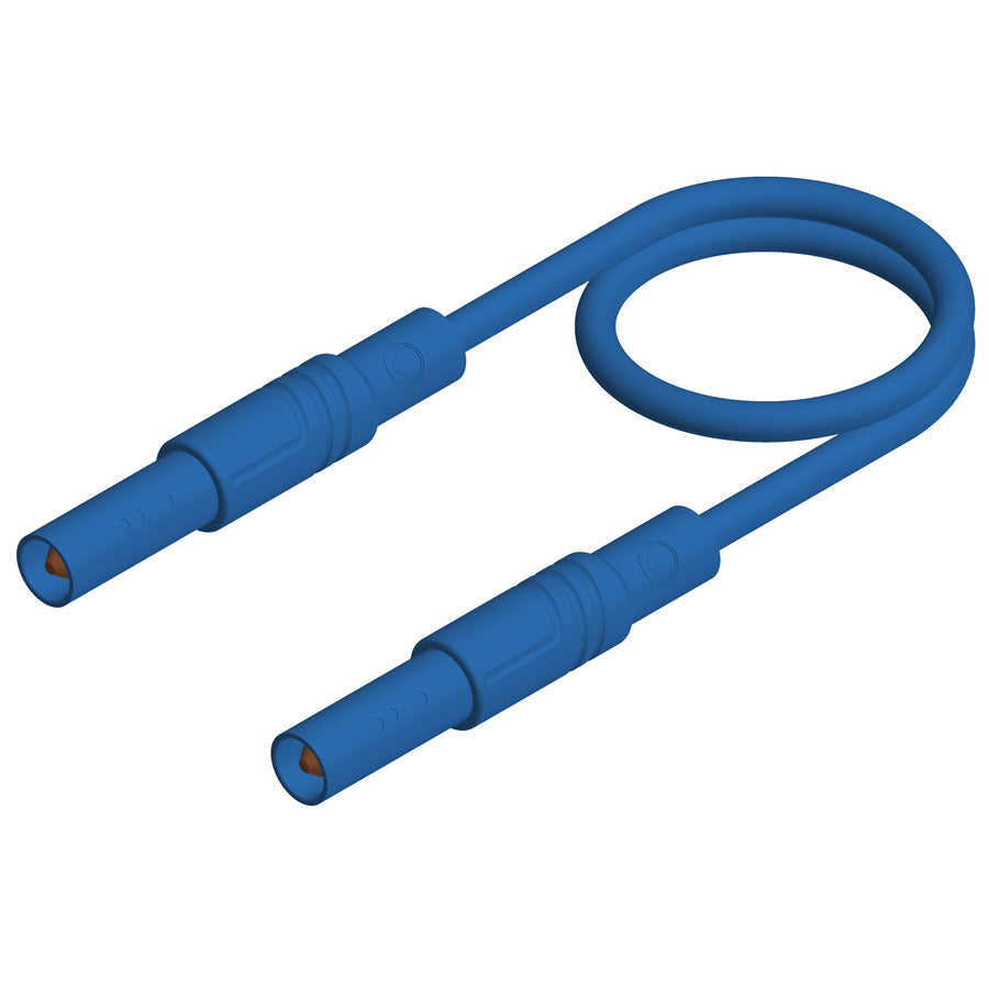 SKS Hirschmann Test & Measurement MLS SIL GG 100/1 blau / blue