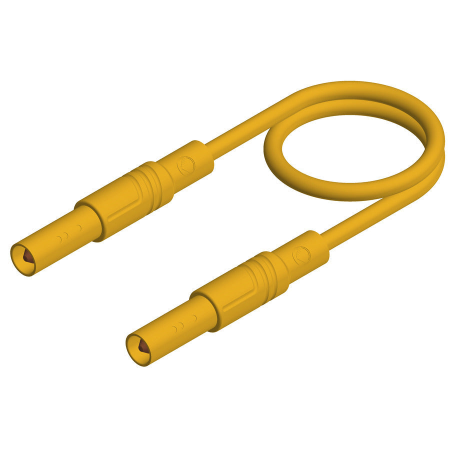 SKS Hirschmann Test & Measurement MLS SIL GG 200/1 gelb / yellow