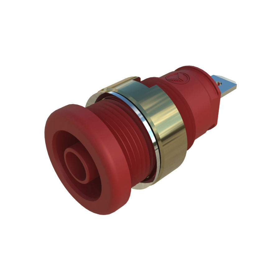 SKS Hirschmann Test & Measurement SEB 2610 F4,8 Ni rot / red