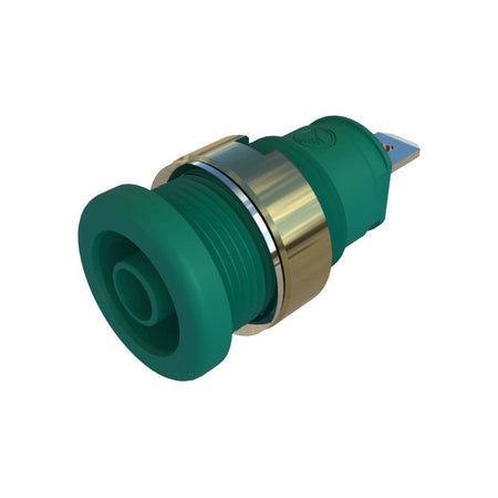 SKS Hirschmann Test & Measurement SEB 2610 F4,8 Ni grun / green