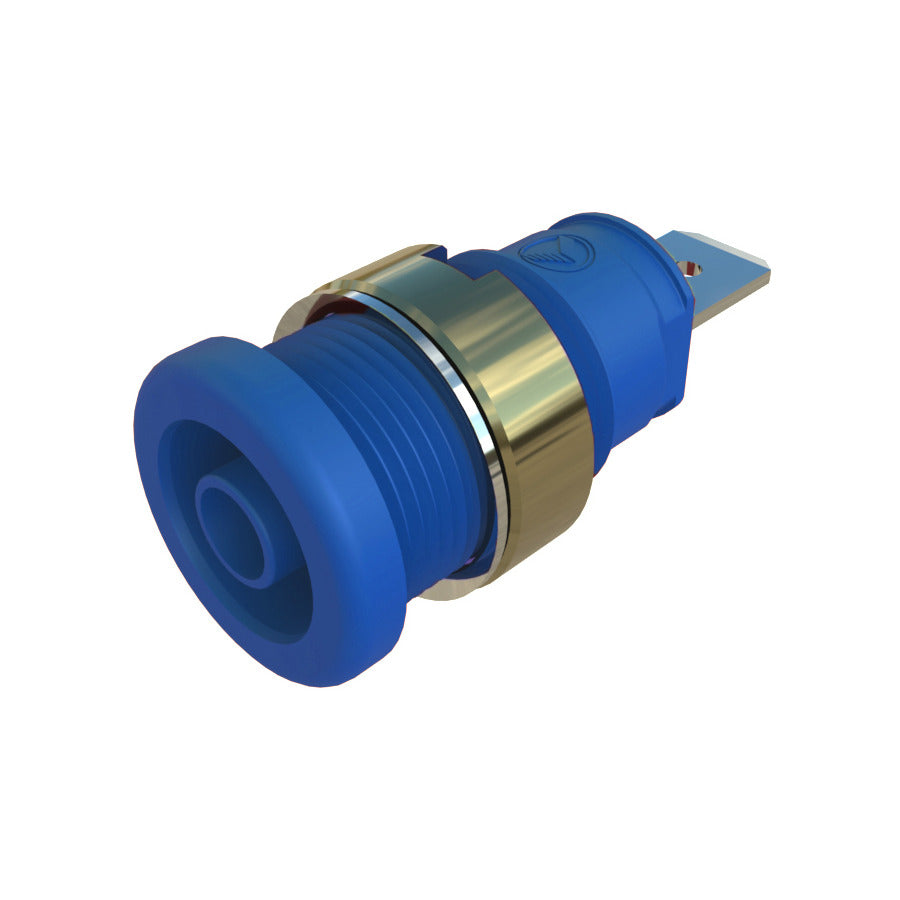 SKS Hirschmann Test & Measurement SEB 2620 F6,3 Ni blau / blue