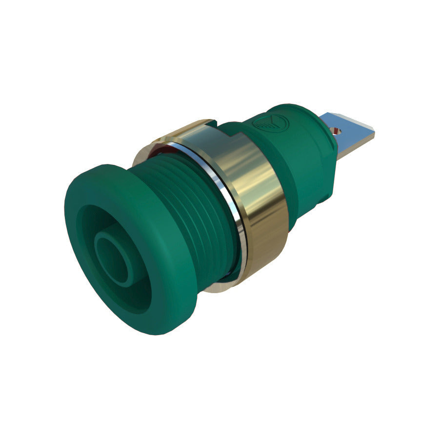 SKS Hirschmann Test & Measurement SEB 2620 F6,3 Ni grun / green