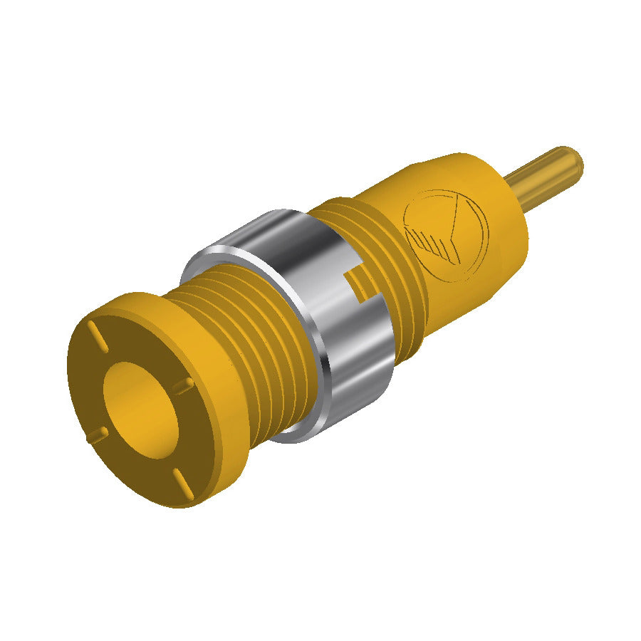 SKS Hirschmann Test & Measurement MSEB 2630 S 1,9 Au gelb / yellow