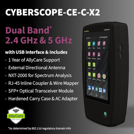 NetAlly CYBERSCOPE-CE-C-X2