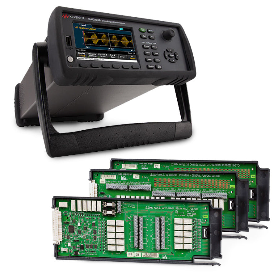 Keysight DAQ973SB Good Switching Bundle: DAQ973A Mainframe USB/LAN/GPIB