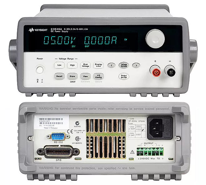 Keysight E3643A-1CM Rackmount kit - mounts one with blank filler panel included