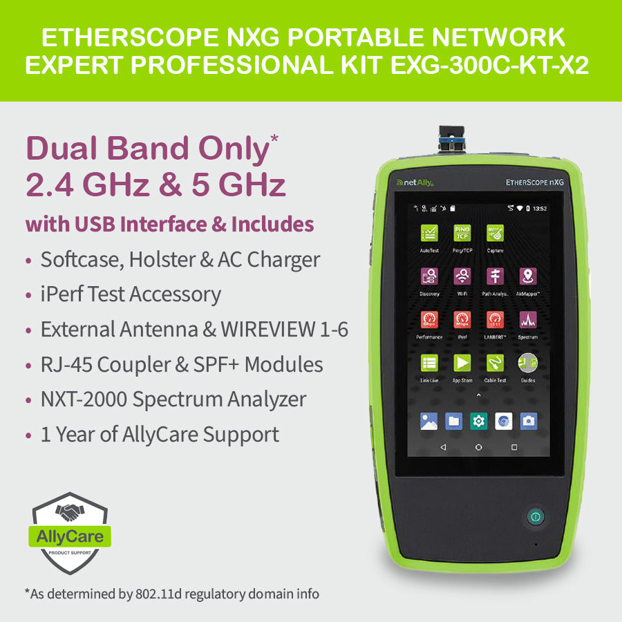 NetAlly EXG-300C-KT-X2