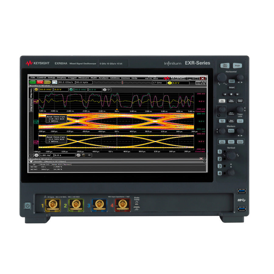 Keysight EXR604A Infiniium Real-Time Oscilloscope