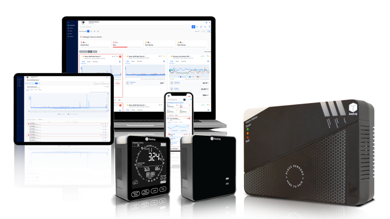 Lascar Electronics FUSION-KIT EasyLog Fusion starter kit including:
1 x FUSION-G2,
2 x FUSION-S3,
2 x FUSION-TP+,
12 Month's EasyLog Cloud Subscription