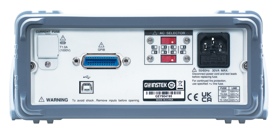 GW Instek GDM-9042GP Multimeter, Dual Measurement, GPIB, TRMS, 50000 Count, GDM-904x Series