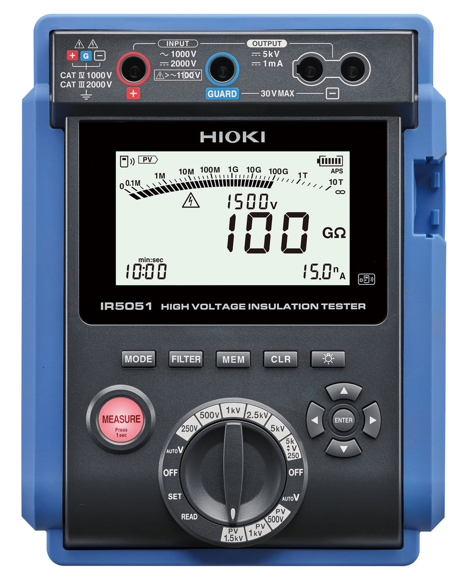 Hioki IR5051 HIGH VOLTAGE INSULATION TESTER