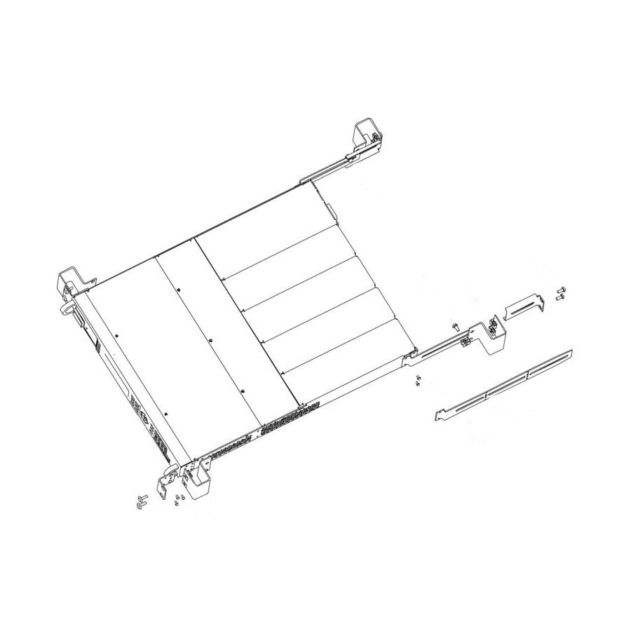 Keysight N6709C Power Supply Rack Mount Kit, 1U, With Ears and Rear Supports, N6700 Series
