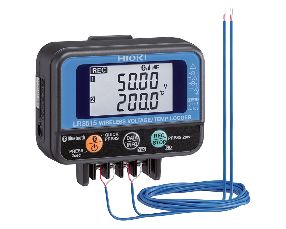 Hioki LR8515 WIRELESS VOLTAGE/TEMP LOGGER