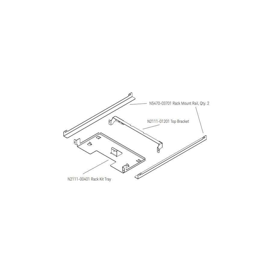 Keysight N2111A Rack Mount Kit for 6000 X-Series Oscilloscopes